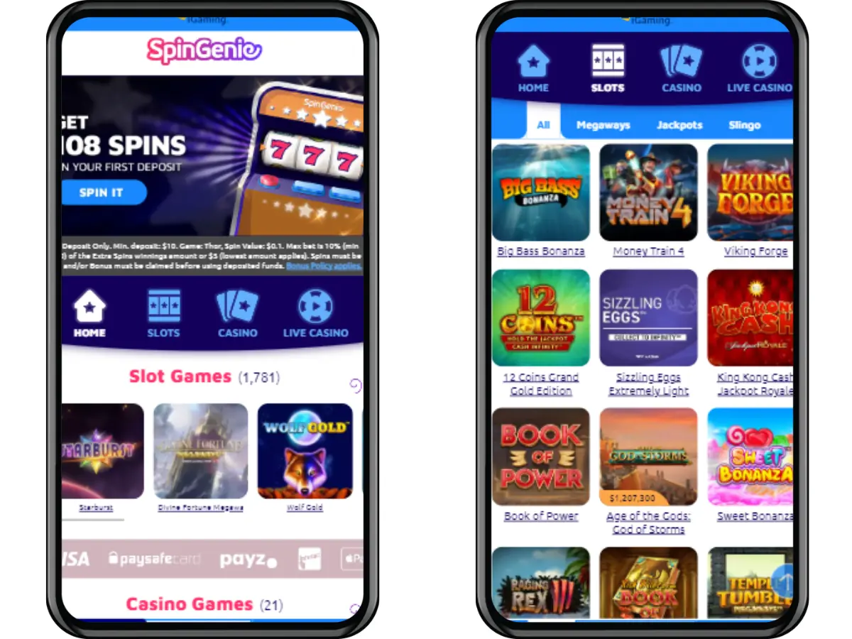 SpinGenie casino review