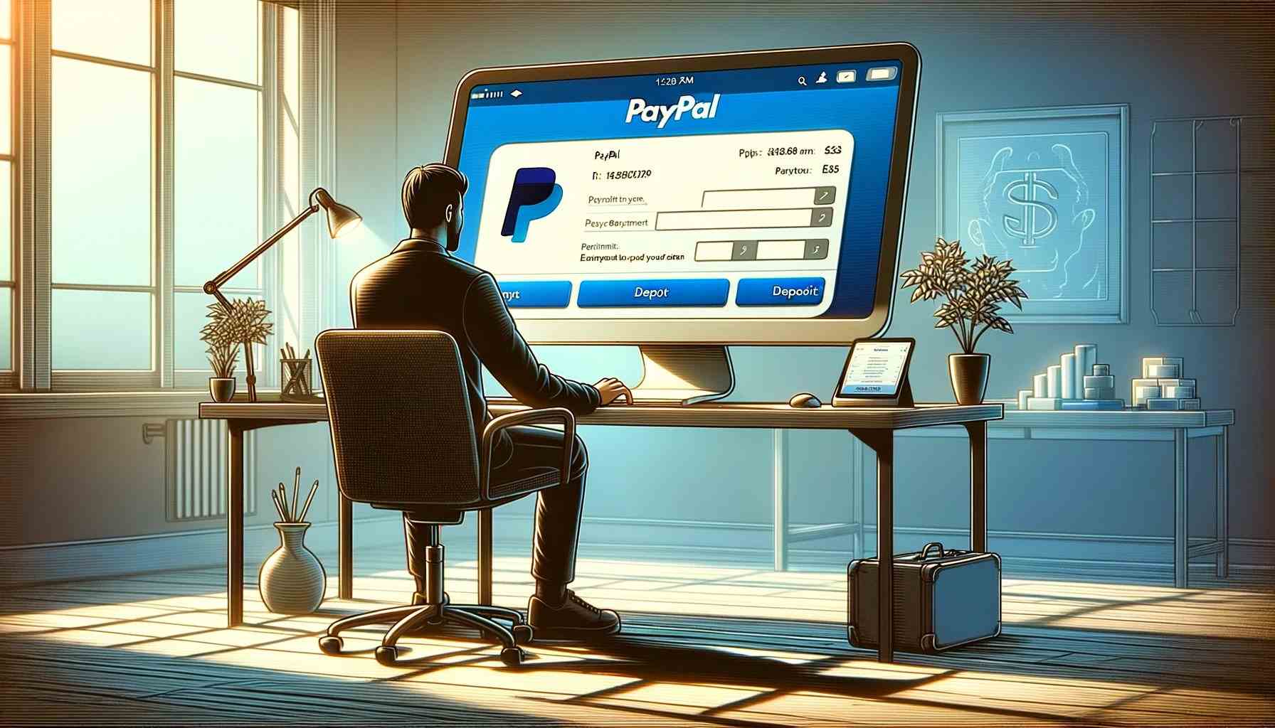 How to make a deposit using PayPal