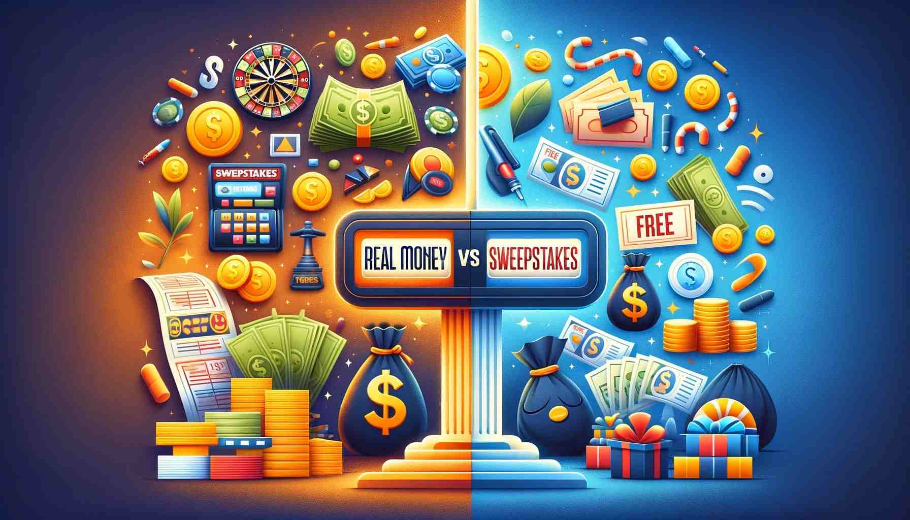 Real Money vs Sweepstakes