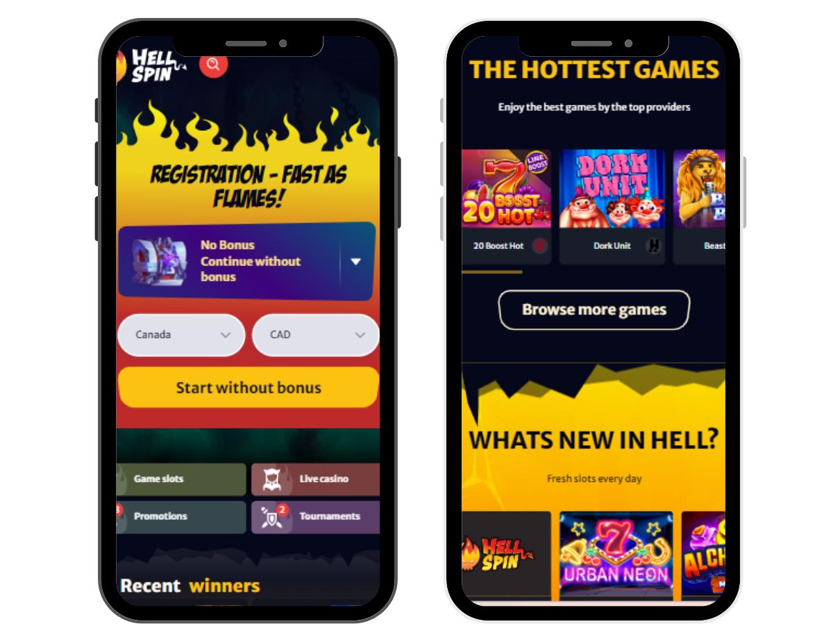 Hell Spin Casino review